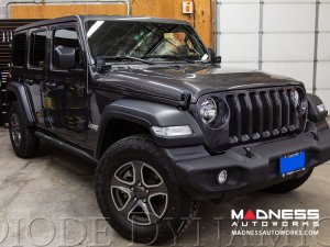 Jeep Wrangler JL LED Light Bar w/ Bracket - 50" - Amber Combo